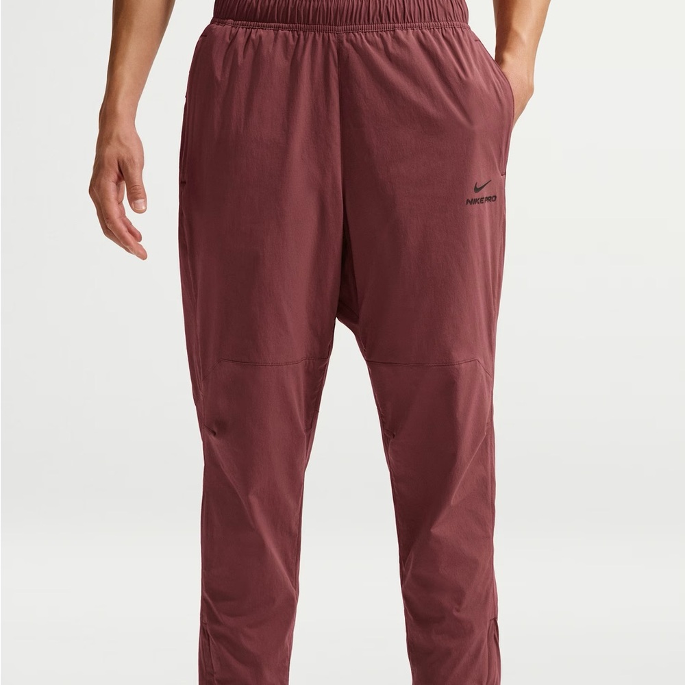 Nike Men's Maroon Track Pants